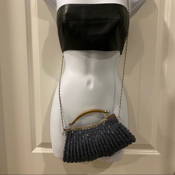 Vintage Beaded Evening Bag - Picture 5 of 16